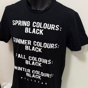 Killstar Black Seasonal Statement Tee